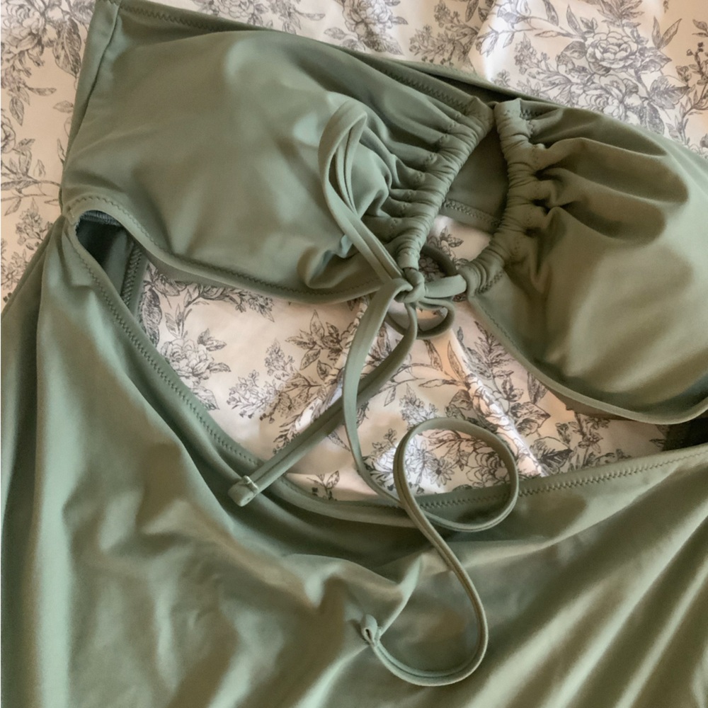 Aerie Olive Green Women's One Piece Swimsuit